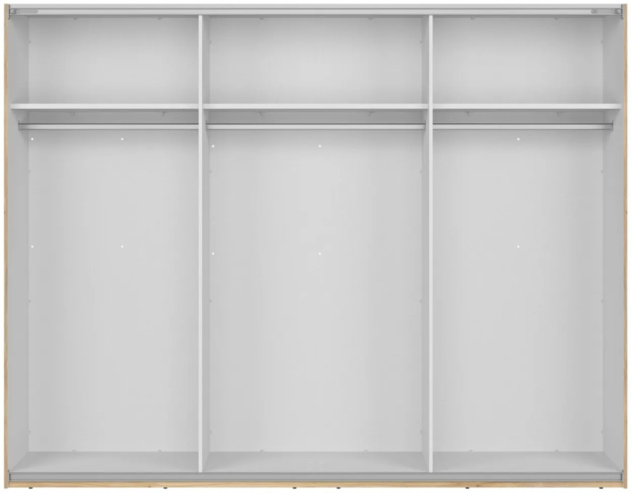 Skriňa s posuvnými dverami Glamour so zrkadlom 270 cm — 3
