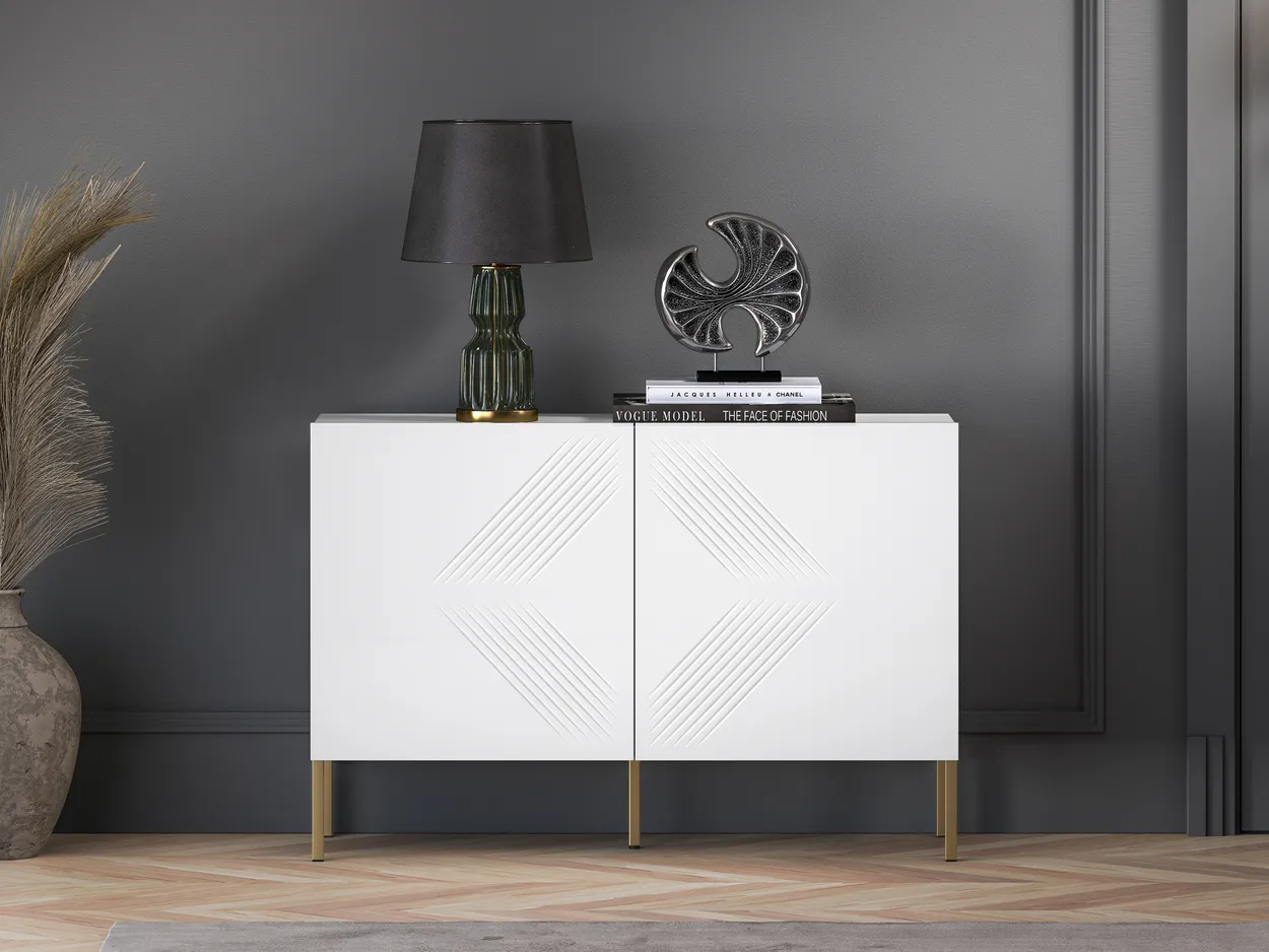 Dvojdverová komoda Clearing na nožičkách — 5