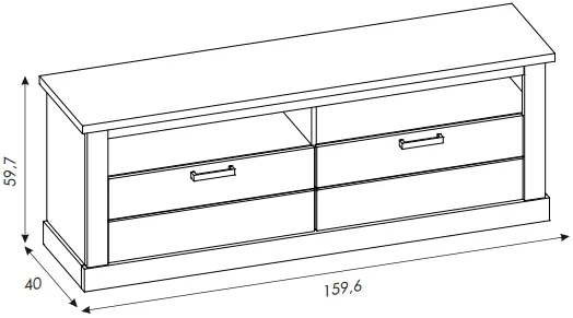 TV stolík Perazzo — 3