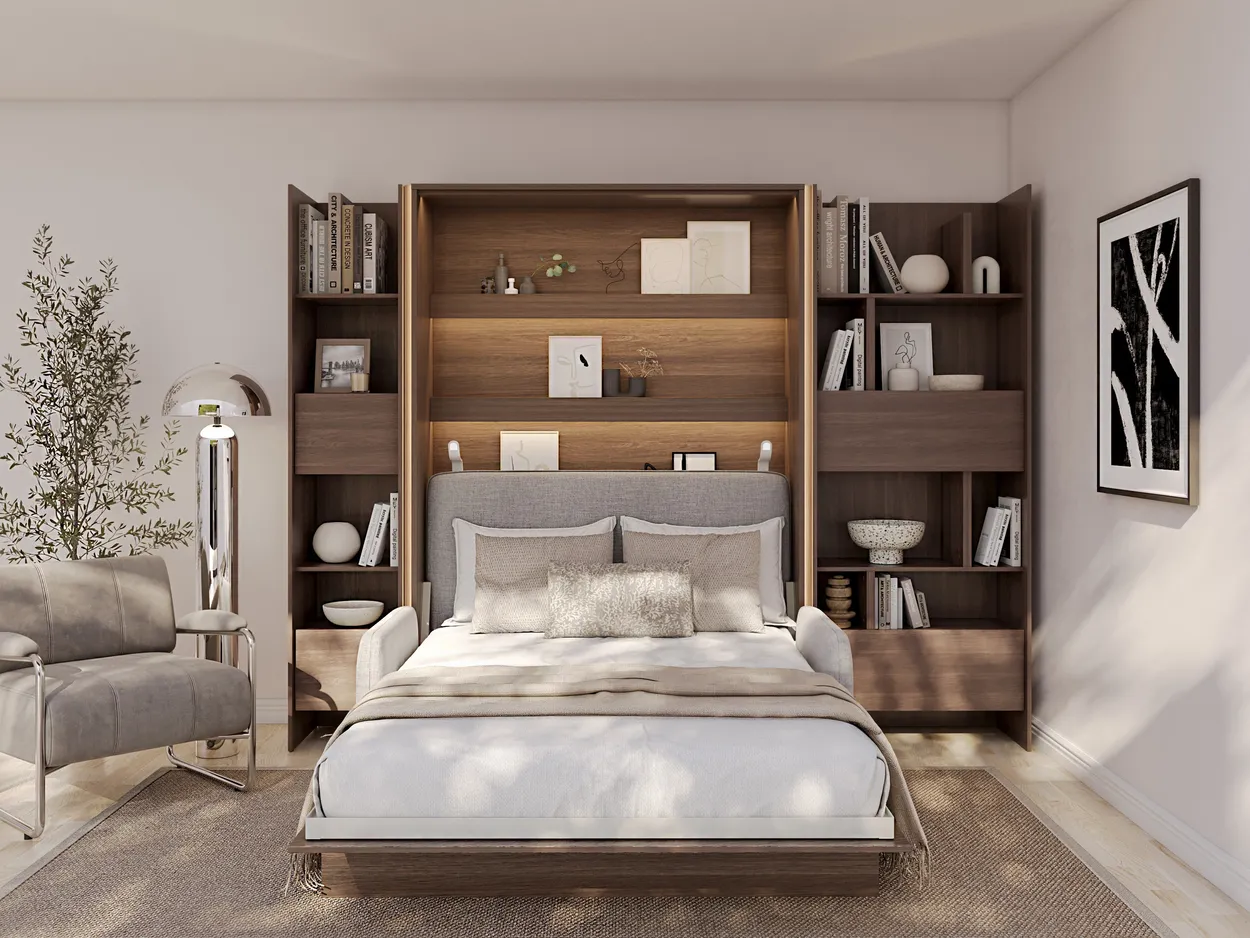 Sklápacia posteľ vertikálna 120 Bed Concept — 3