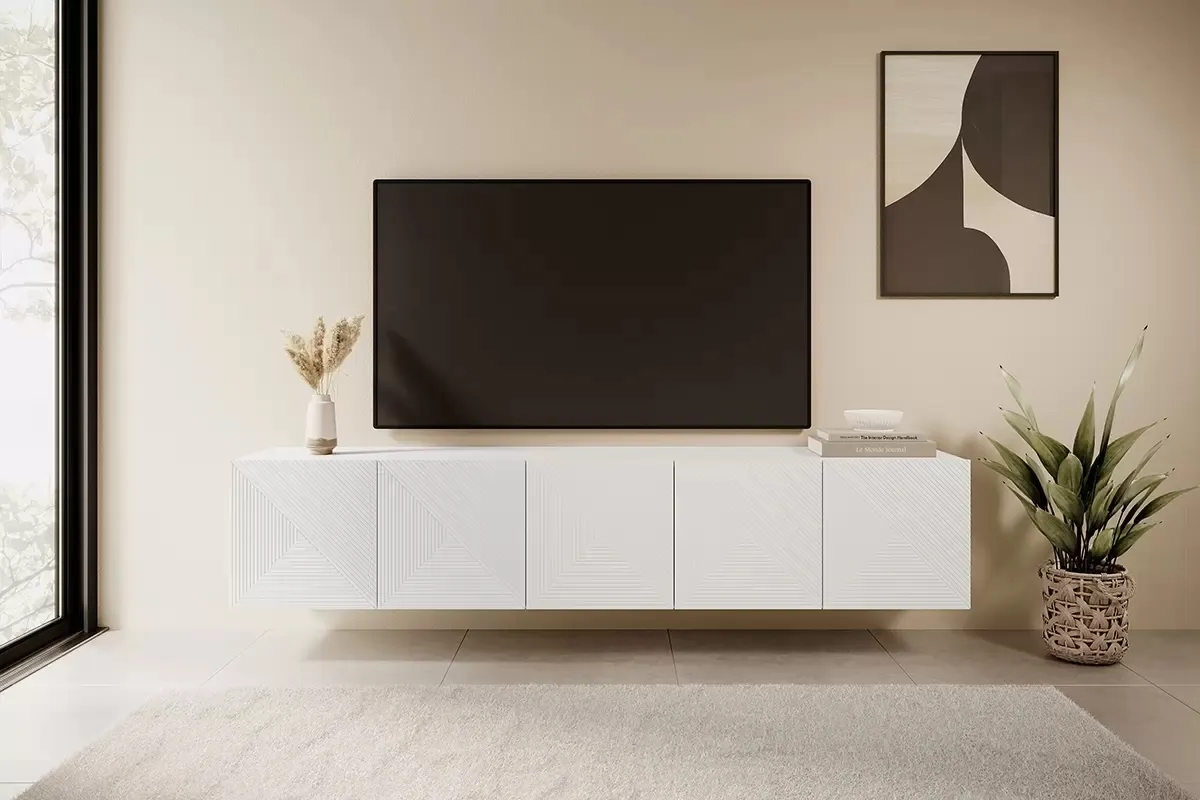 TV stolík závesný Asha 200 cm — 2