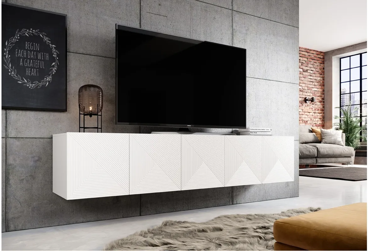 TV stolík závesný Asha 200 cm — 7