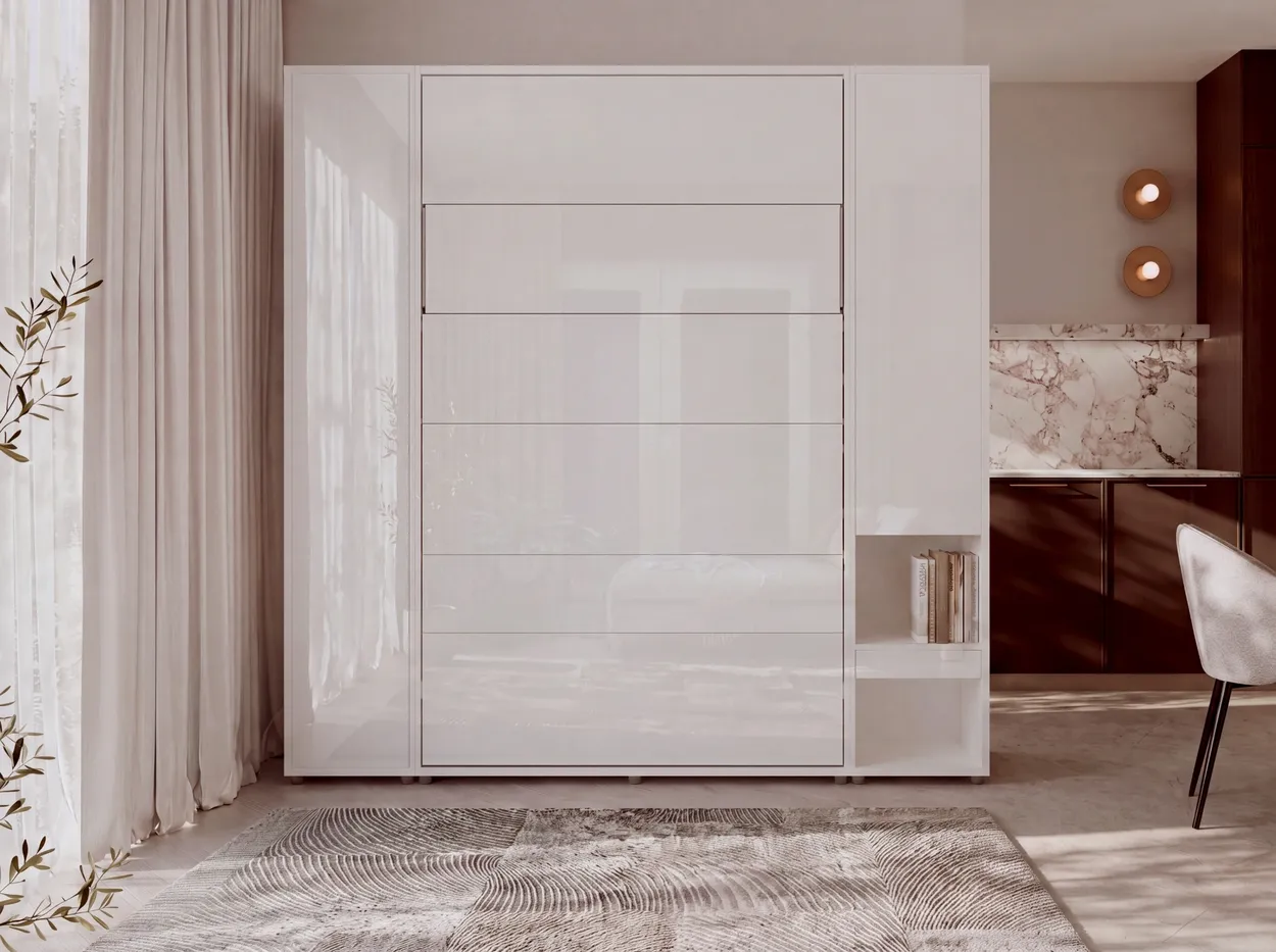 Sklápacia posteľ elektrická zvislá 140 s čelom postele Bed Concept — 6