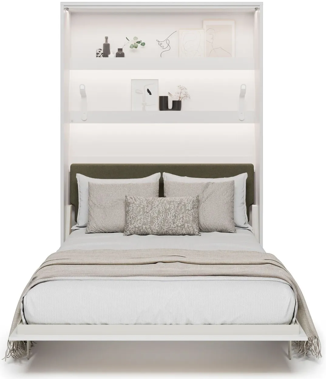 Sklápacia posteľ elektrická zvislá 140 s čelom postele Bed Concept — 5