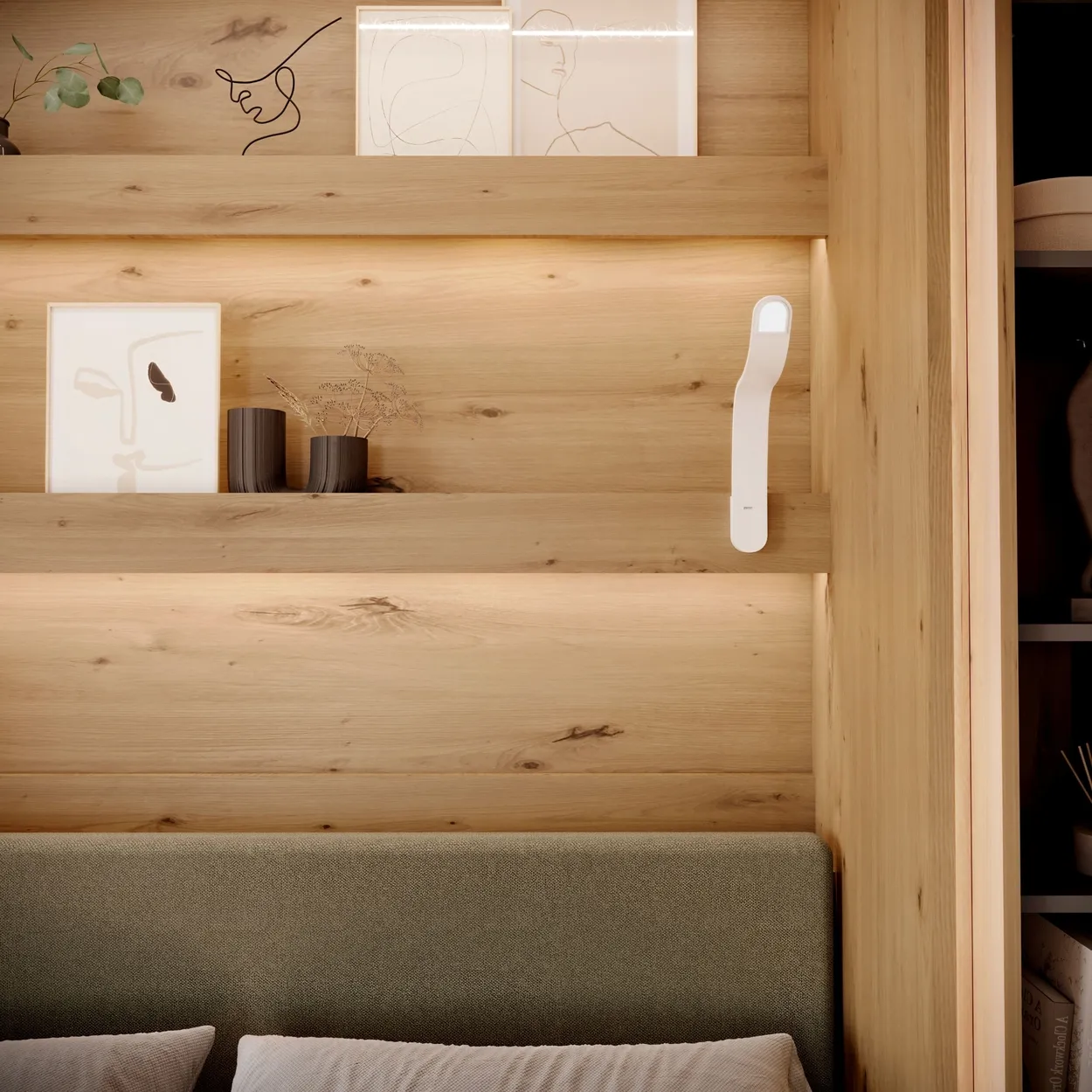 Sklápacia posteľ elektrická zvislá 140 s čelom postele Bed Concept — 7