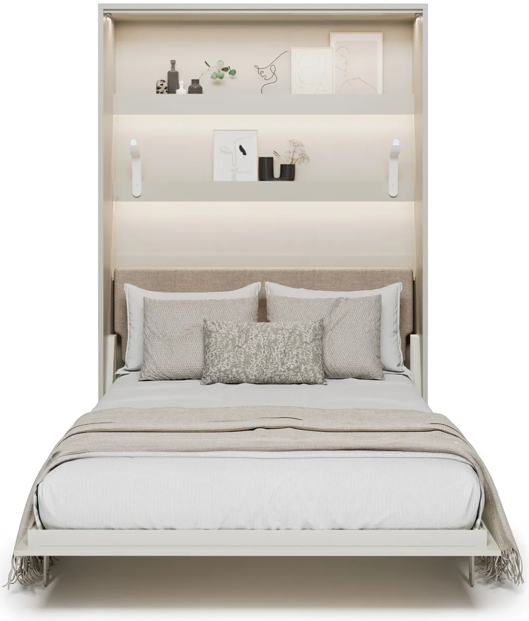 Sklápacia posteľ elektrická zvislá 140 s čelom postele Bed Concept — 5