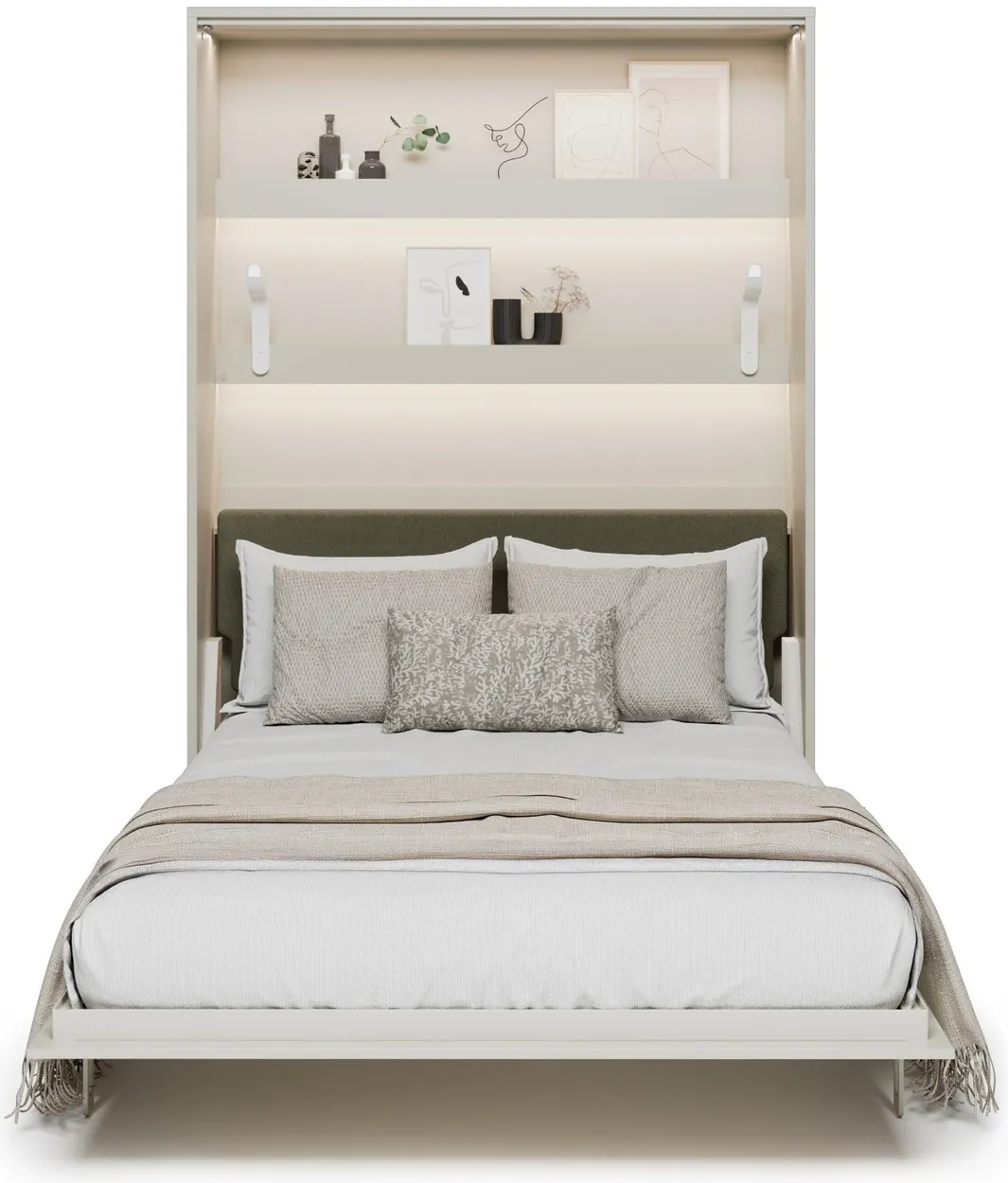 Sklápacia posteľ elektrická zvislá 140 s čelom postele Bed Concept — 5