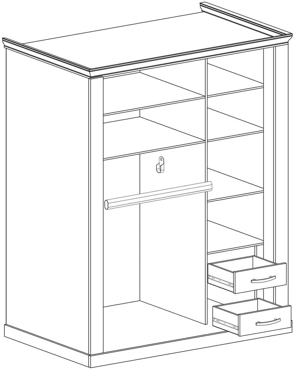 Skriňa Antica 146 — 7