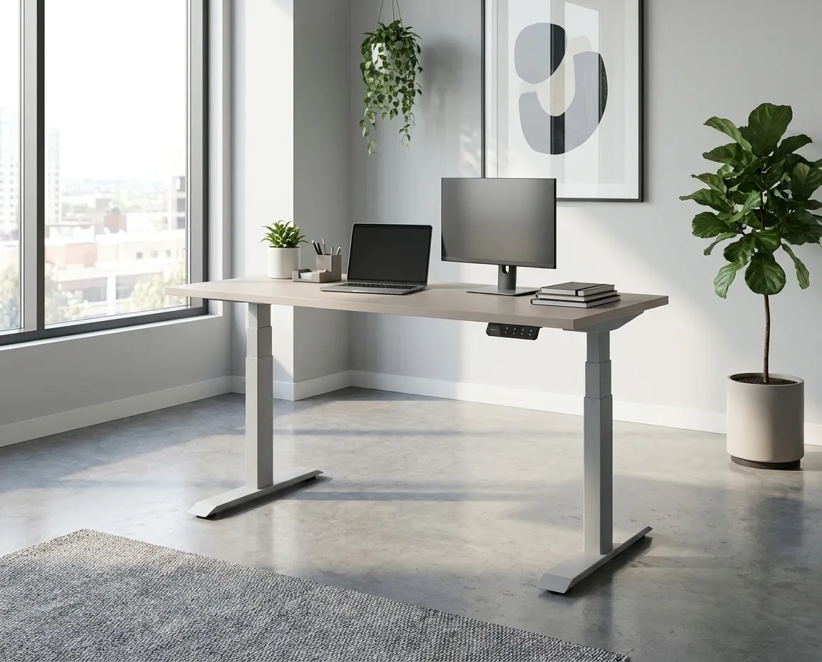 Písací stôl Active I s elektrickým nastavením výšky — 2