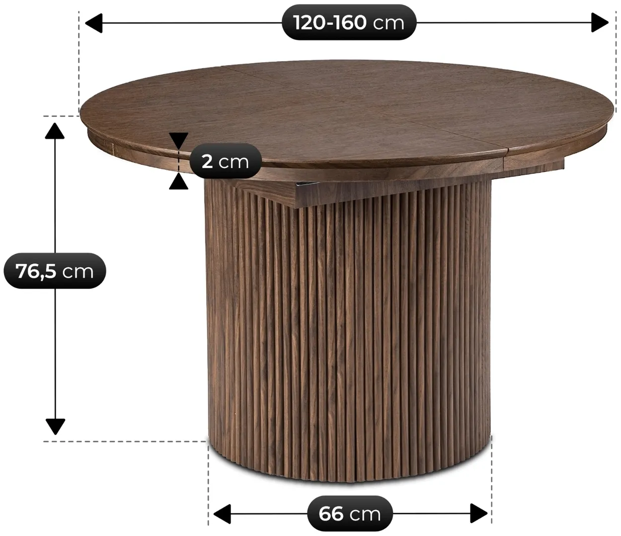 Rozkladací stôl Aurelio — 5