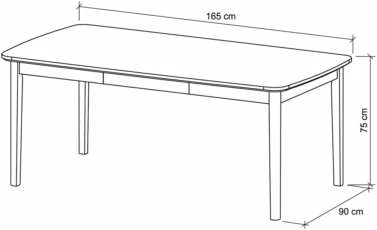 Rozkladací stôl Monte — 3