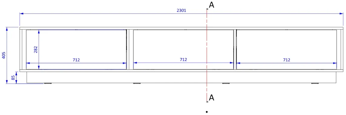 TV stolík Velor  — 6