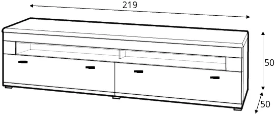 TV stolík Miro — 2