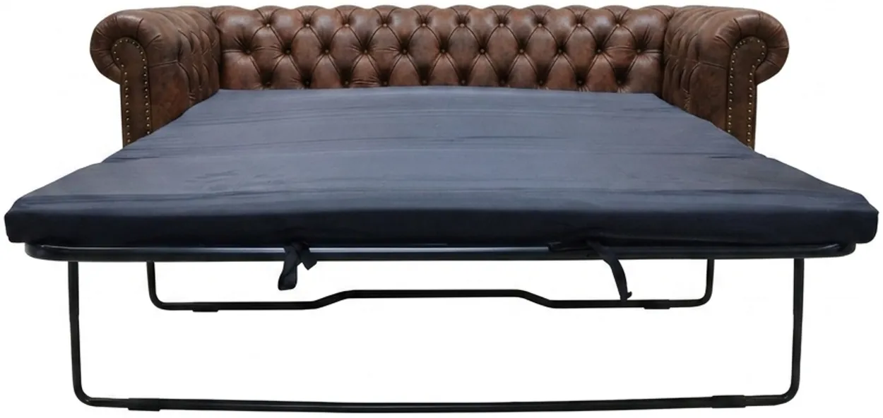 Rozkladacia pohovka trojmiestna Chesterfield Oxford s funkciou spania — 2