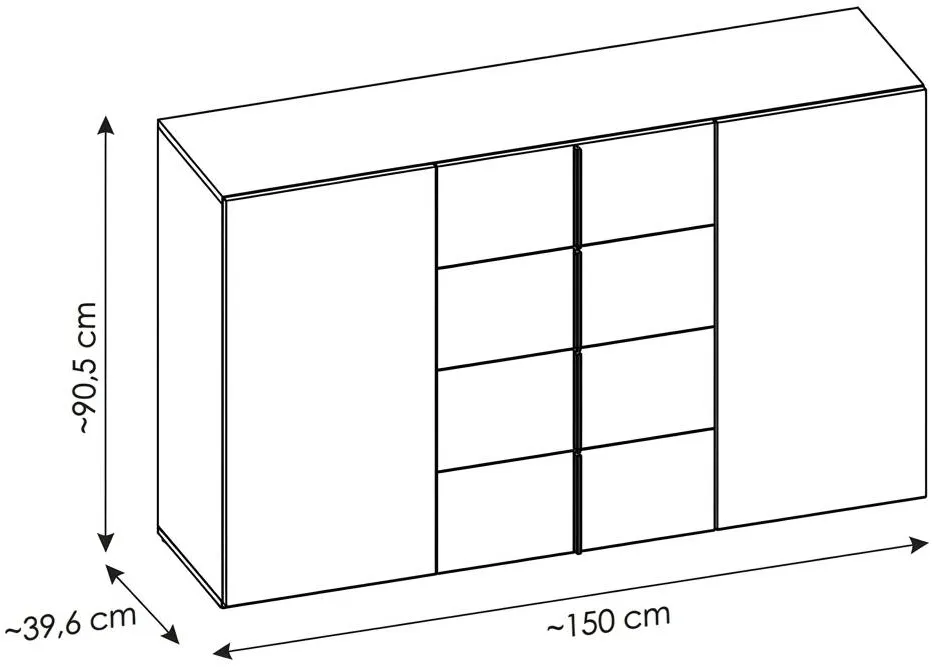 Nábytková zostava do spálne Tao — 14