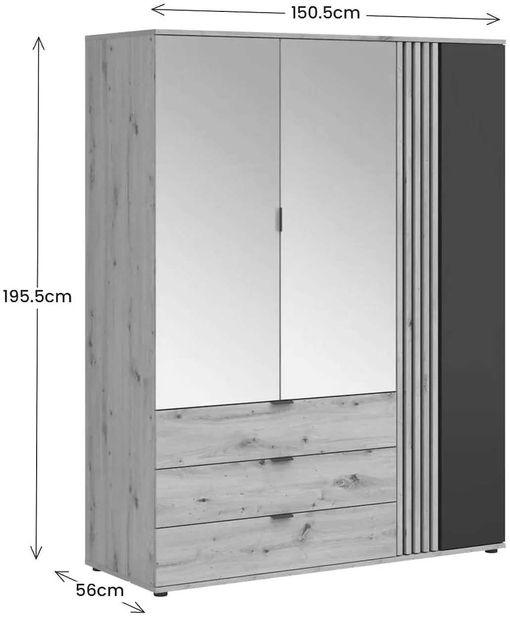 Skriňa 150 Vabres — 4