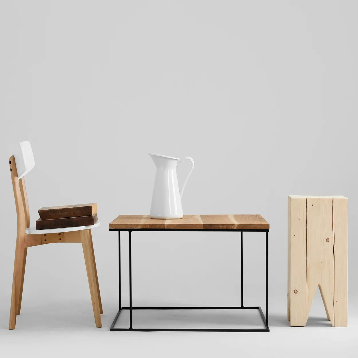 Stolík 100x100 Walt Solid Wood — 2