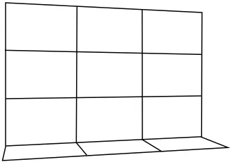 Čalúnená panelová zostava Quadratta 180x120 cm — 4