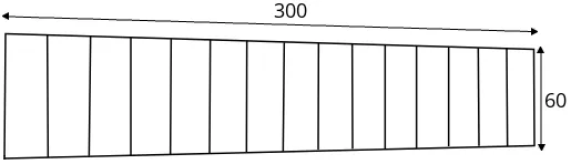 Súprava čalúnených panelov Quadratta 300x60 cm — 4