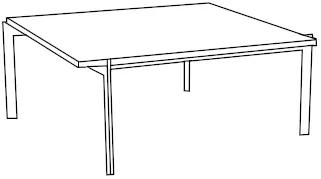 Odkladací stolík Borge Low 100 — 4