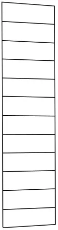 Súprava čalúnených panelov Quadratta 50x240 cm — 5