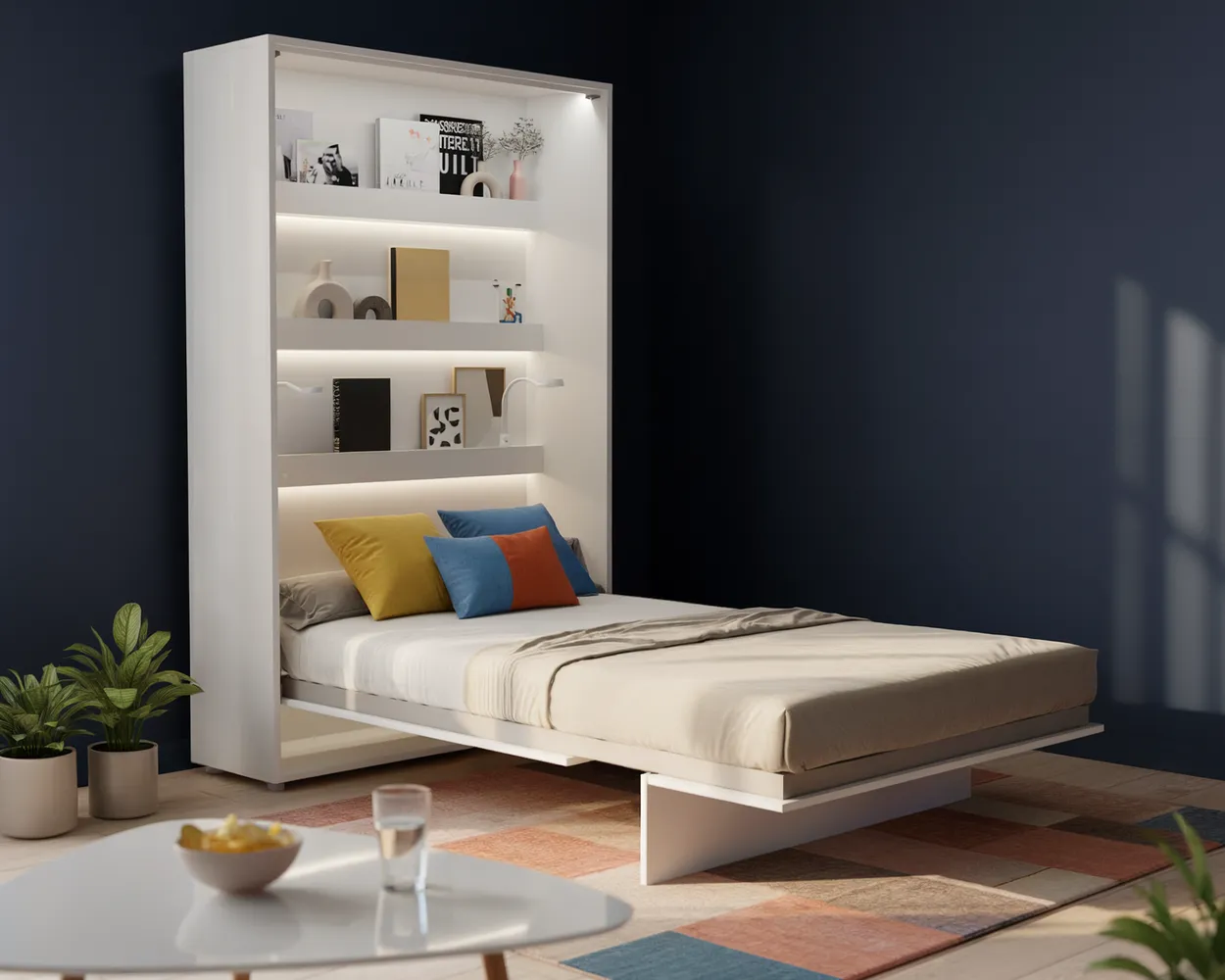 Sklápacia posteľ vertikálna 120 Bed Concept — 3