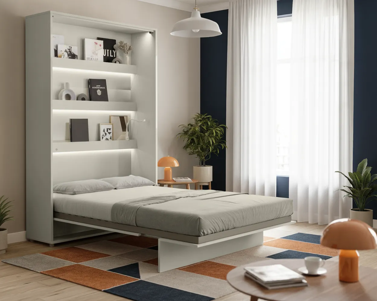 Sklápacia posteľ vertikálna 120 Bed Concept — 3