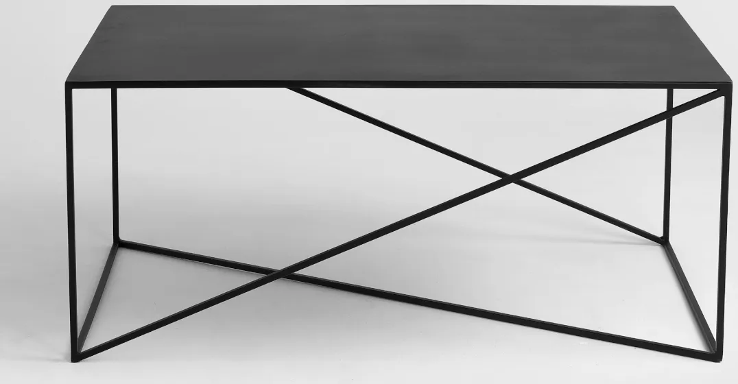 Odkladací stolík 100x60 cm Memo Metal — 3