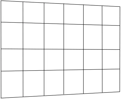 Súprava čalúnených panelov Quadratta 240x180 cm — 6