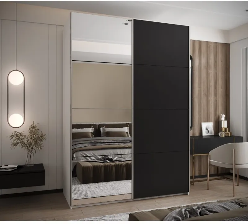 Skriňa s posuvnými dverami so zrkadlom Lux 3 190 — 2