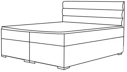 Kontinentálna posteľ 180 Softy — 6