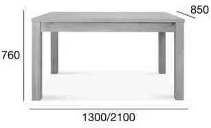 Rozkladací stôl Riva — 2