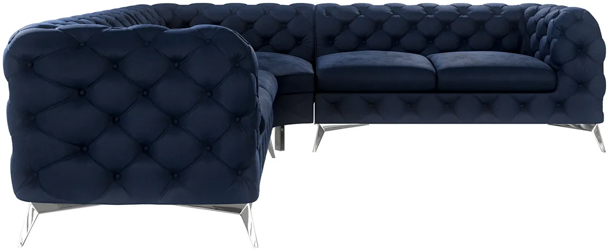 Rohová sedacia súprava Chesterfield Chelsea — 2