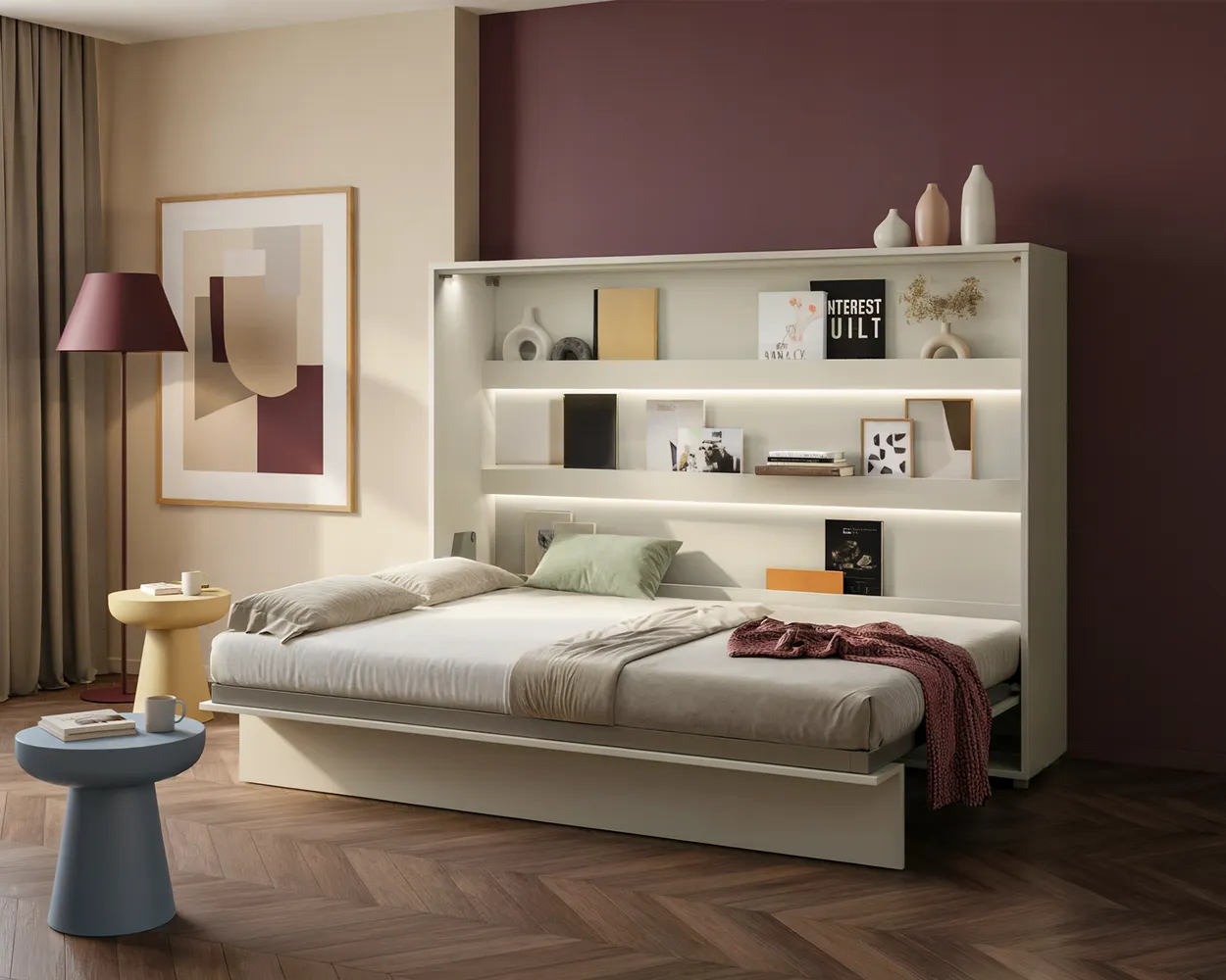 Sklápacia posteľ horizontálna 140 Bed Concept — 3
