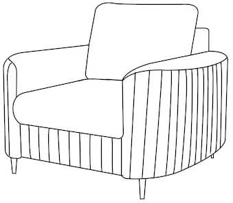 Kreslo Laren — 7