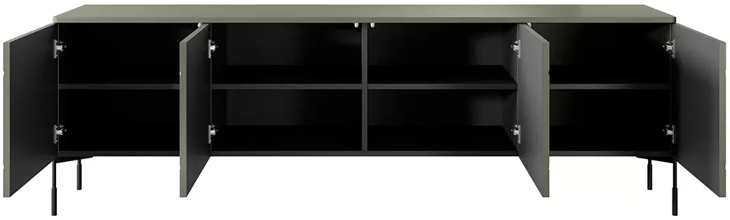 TV stolík s poličkami Sonatia 200 cm — 7
