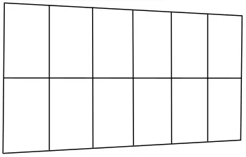 Súprava čalúnených panelov Quadratta 180x100 cm — 5