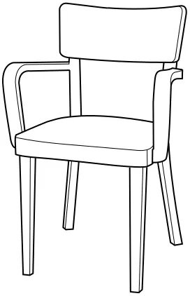 Stolička Solid — 3