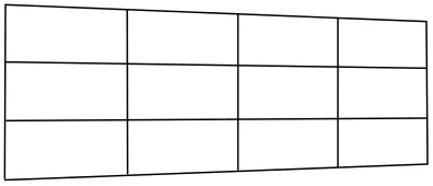 Súprava čalúnených panelov Quadratta 240x90 cm — 6