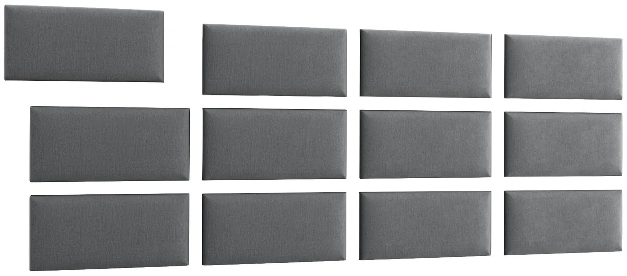 Súprava čalúnených panelov Quadratta 240x90 cm — 3