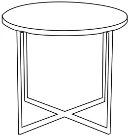 Odkladací stolík Niko 50 — 5