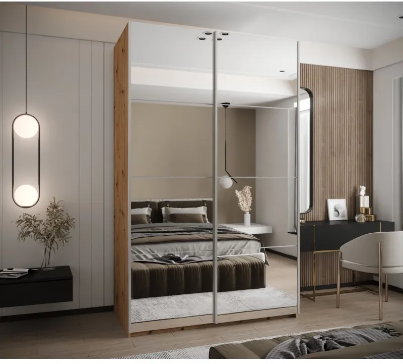 Skriňa s posuvnými dverami Lux 2 150 — 2