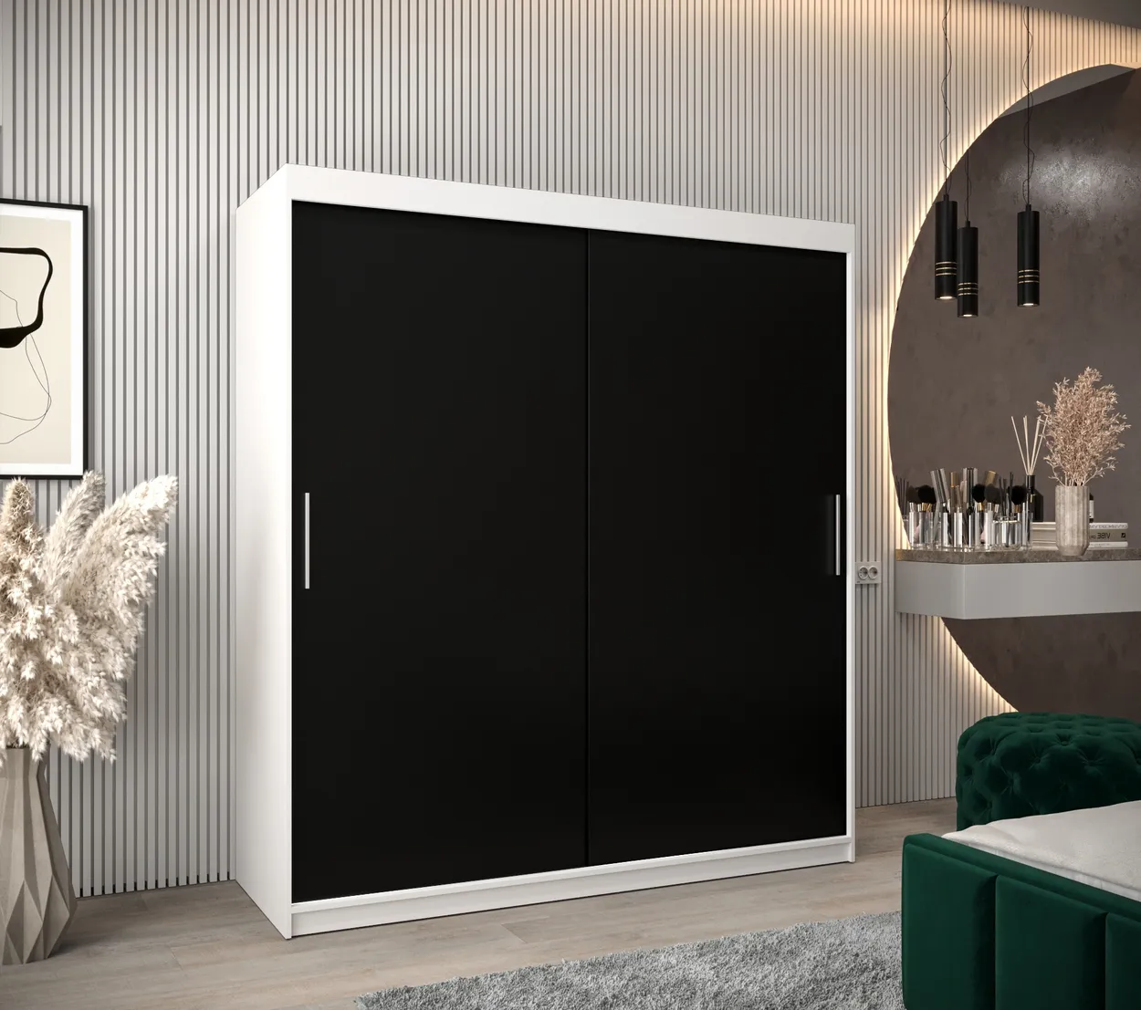 Skriňa s posuvnými dverami Tokyo 180 cm — 3
