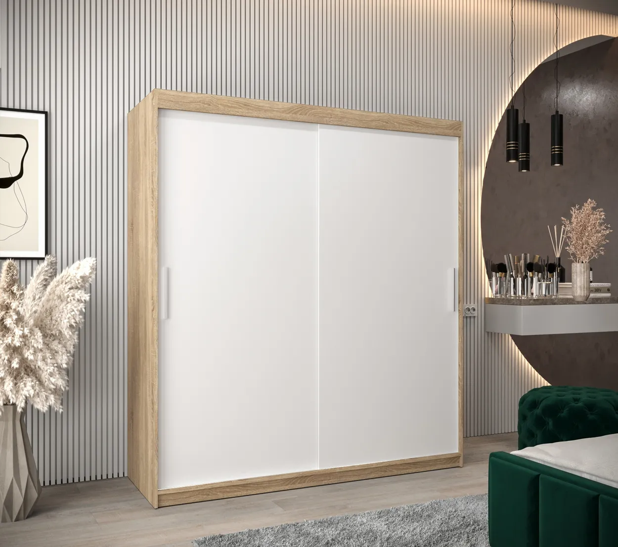 Skriňa s posuvnými dverami Tokyo 180 cm — 3