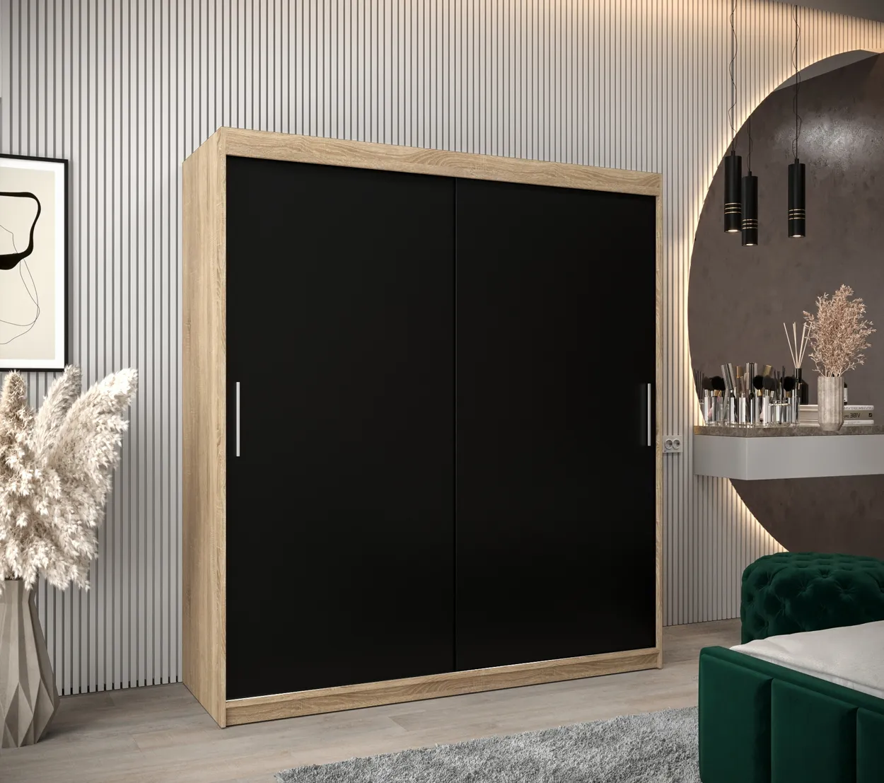 Skriňa s posuvnými dverami Tokyo 180 cm — 3