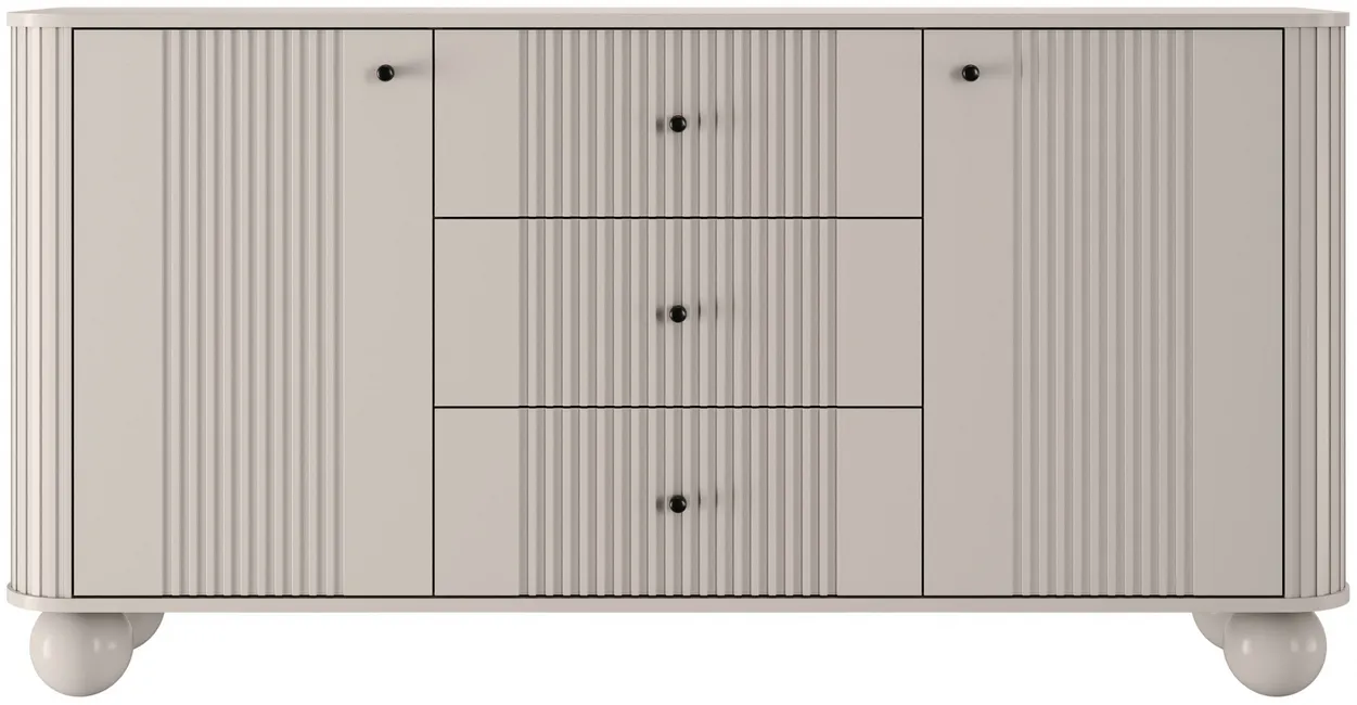 Komoda Vesper 160 s guľatými nožičkami  — 5