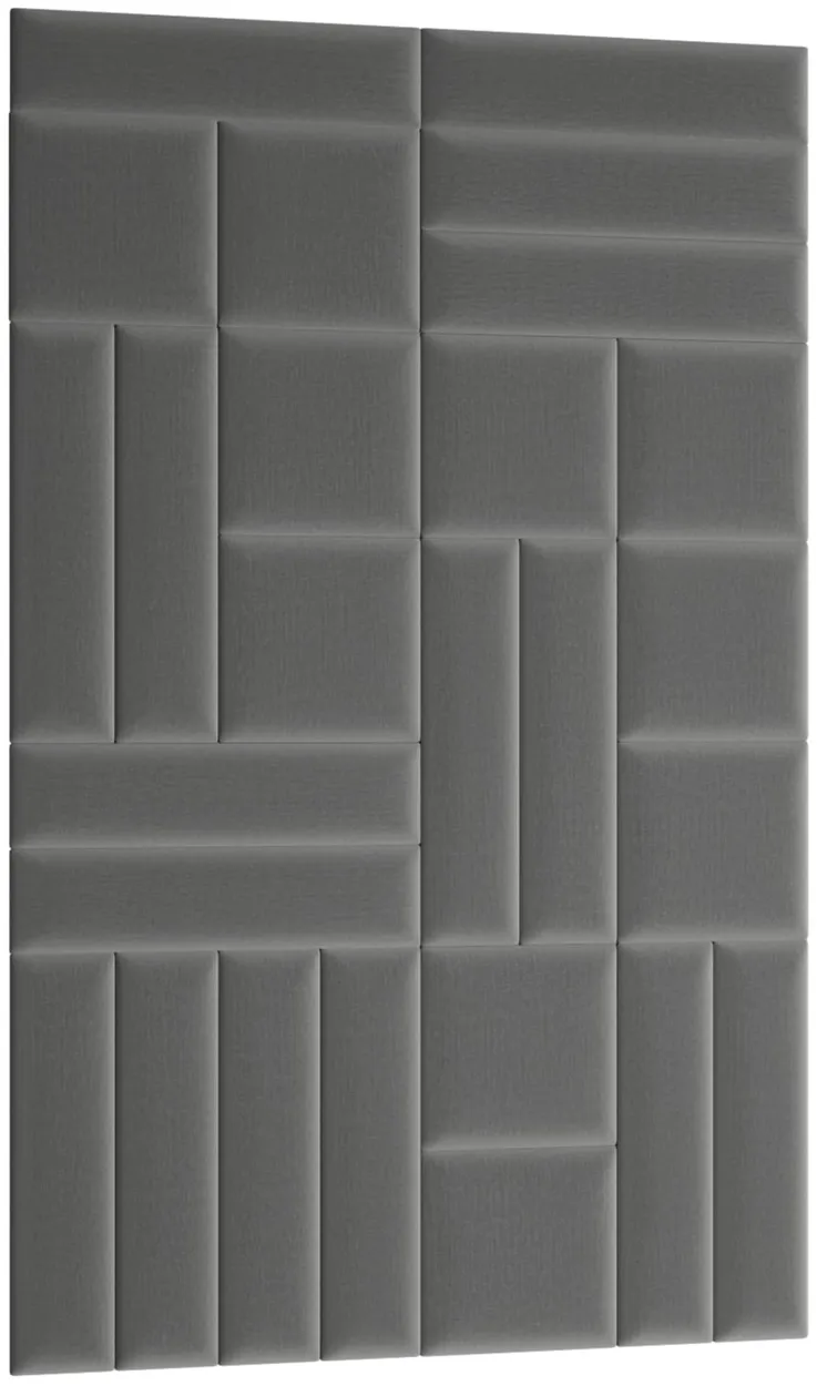 Súprava čalúnených panelov Quadratta 120x195 cm — 4