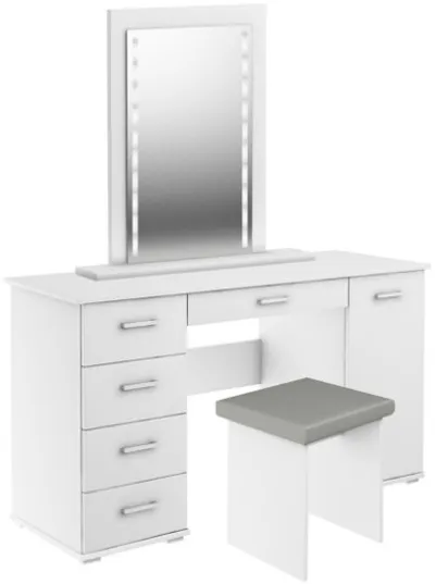 Toaletný stolík ABS B2 LED — 8