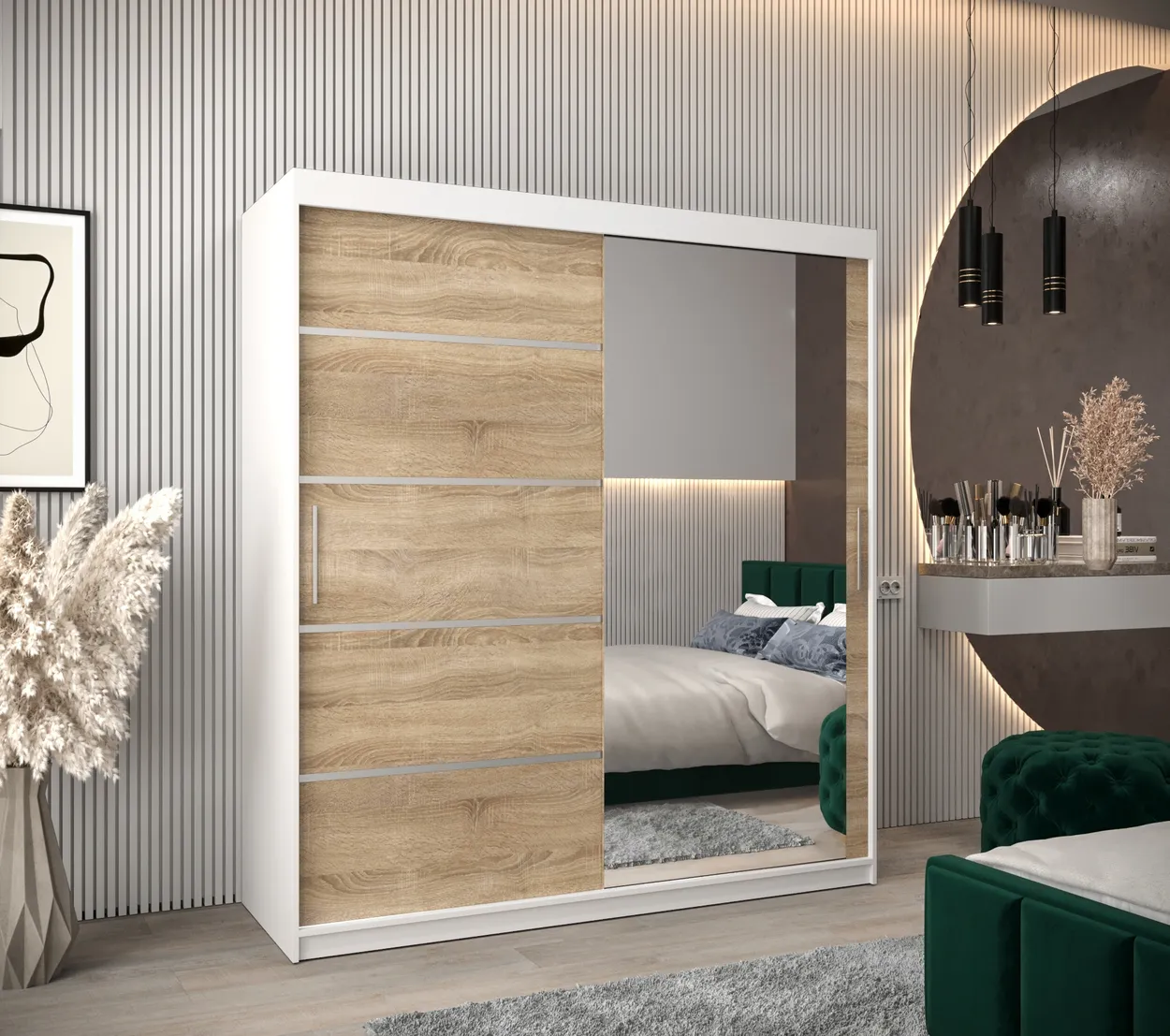 Skriňa s posuvnými dverami Verona 2 180 — 2