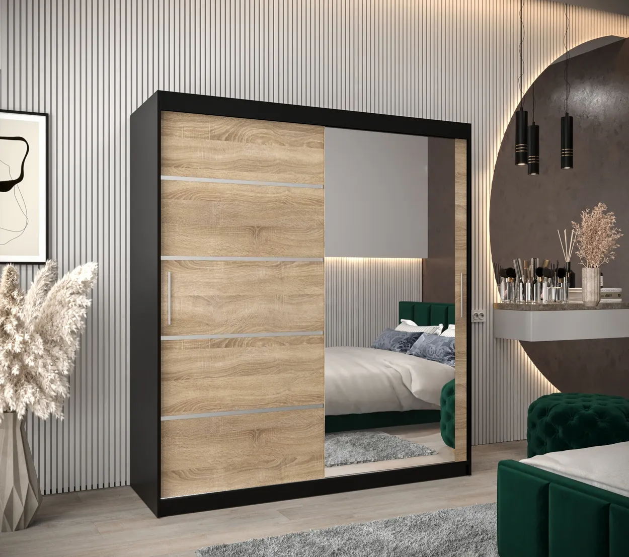 Skriňa s posuvnými dverami Verona 2 180 — 2